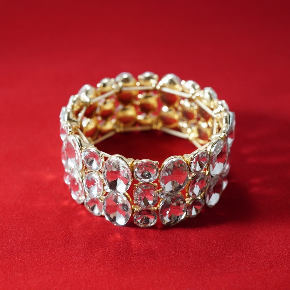 Rhinestoned Bracelet